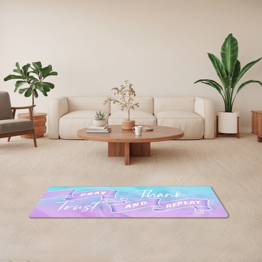 PRAY-THANK-TRUST-REPEAT | Prayer Mat