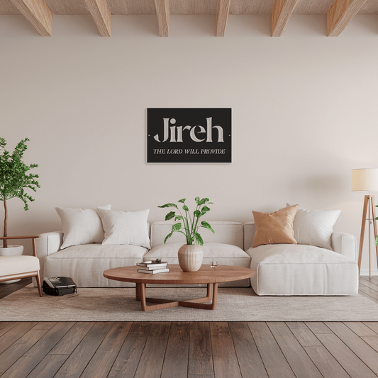 Jireh - Metal Sign Christian Faith